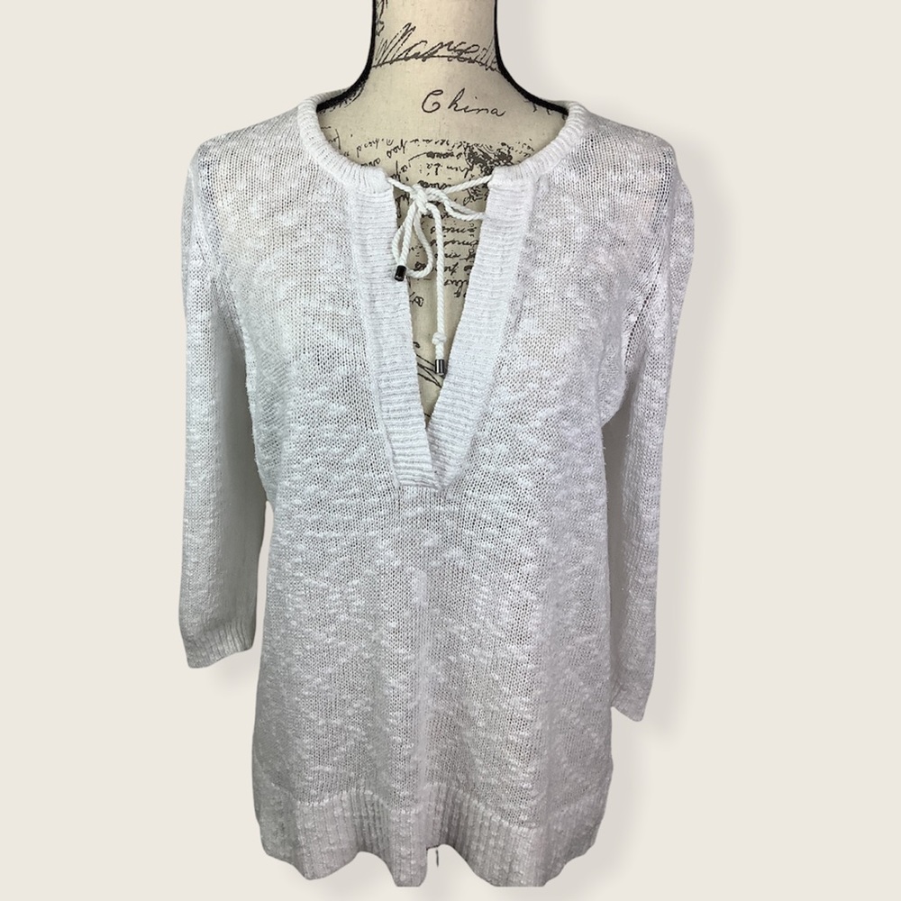 Loft Linen blend sweater size XL